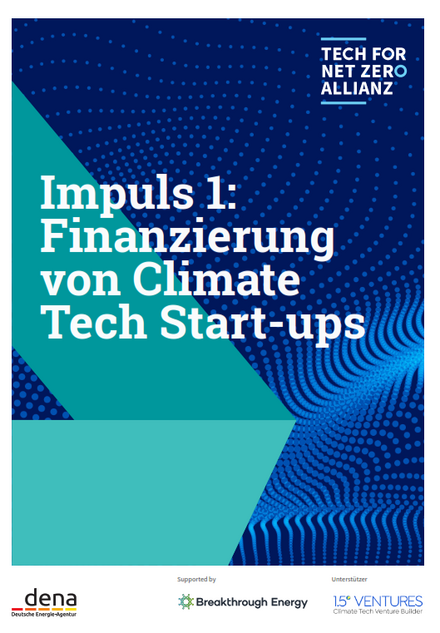 Impulse 1: Financing Climate Tech Start-ups - Tech for Net Zero